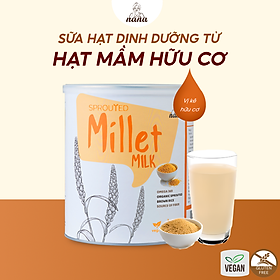 Sữa Hạt Gạo Lứt Hữu Cơ Millet Hộp 700g Vị Kê Nhập Khẩu Malaysia Cho Trẻ Từ 3 Tuổi & Cả Gia Đình Bổ Sung Dinh Dưỡng Vegan - 24grains