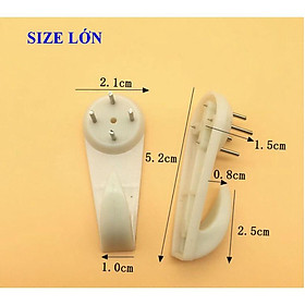 Mua 10 đinh móc treo đồ tiện dụng không cần khoan tường  đinh bốn chân