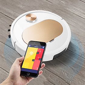 Mua Robot Hút Bụi Lau Nhà Thông Minh ES350 PRO Điều khiển qua APP Điện thoại Cao Cấp 3 Trong 1  Cảm Biến Chạm  Chống Va Chạm Thông Minh - Hàng nhập khẩu