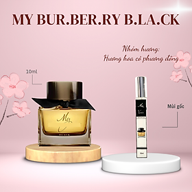 Tinh dầu nước hoa dạng xịt My Bur.ber.ry Bla.ck 10ml (mùi nữ)