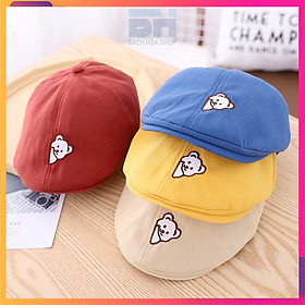 Mũ BERET BH Kids, 100% Cotton, thời trang, dễ thương cho bé cho bé từ 1-4 tuổi - BHS59