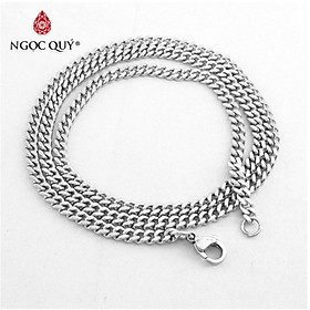 Dây chuyền inox nam dạng xích - Ngọc Quý Gemstones