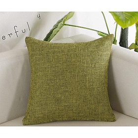 Vỏ gối tựa lưng sofa, vỏ gối tựa vuông 45x45cm