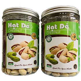 COMBO 2 HŨ HẠT DẺ CƯỜI CAO CẤP TÂN LỘC PHÁT - MỖI HŨ 400G