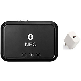 Thiết Bị Nhận Bluetooth, NFC Cho Loa Và Amply Phiên bản mới nhất + Củ sạc 5V