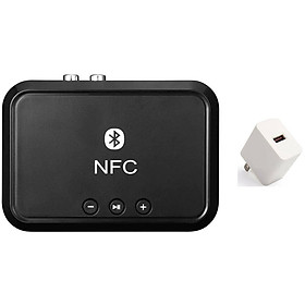 Mua Thiết Bị Nhận Bluetooth  NFC Cho Loa Và Amply Phiên bản mới nhất + Củ sạc 5V