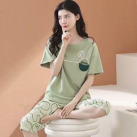 Quần áo mặc nhà cotton 5609