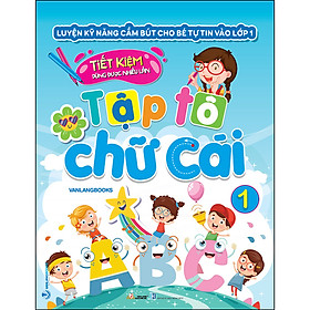 [Download Sách] Tập Tô Chữ Cái - Tập 1 (Kèm Bút Lông Bảng)