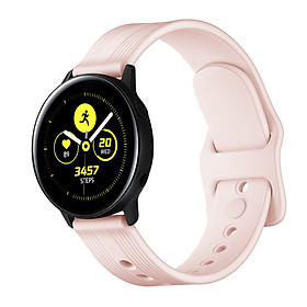 Mua Dây Cao Su Colour 5 Size 20mm cho Galaxy Watch 3 41mm  Galaxy Watch Active 2  Galaxy Watch 42