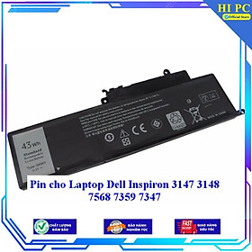 Pin cho Laptop Dell Inspiron 3147 3148 7568 7359 7347 - Hàng Nhập Khẩu 