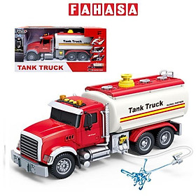 Đồ Chơi Mô Hình Xe Chở Xăng Có Đèn Và Âm Thanh - Vecto VT59P-2
