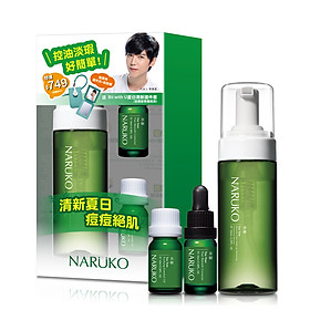 Bộ làm sạch da, ngăn ngừa mụn, giảm bớt sẹo thâm Naruko