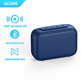 (HÀNG MỚI)Loa Bluetooth ACOME A1 Công suất 5W Hỗ trợ TWS ghép đôi 2 loa Âm thanh vòm âm bass trầm thiết kế nhỏ gọn - Hàng chính hãng