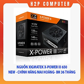 Mua Nguồn Xigmatek X-Power III 650 - Hàng Chính Hãng