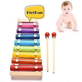 Đồ chơi Đàn Piano Xylophone gỗ 8 thanh quãng