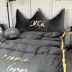 Mua Gối Kê Đầu Giường Hoàng Gia Mẫu Vương Miện Cao Cấp 180cm PP