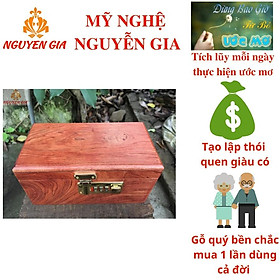 Mua Hộp đựng tiền tiết kiệm có khóa số tiện lợi