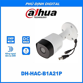 Mua Camera HDCVI 2MP Dahua mã DH-HAC -B1A21P - Hàng Chính Hãng