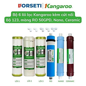 Mua Combo 6 lõi lọc nước Kangaroo hàng chính hãng cho máy KG103A  KG103KV  KG103 VTU
