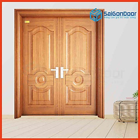 Mua Cửa Thép Vân Gỗ SGD 2H6-V3 Hàng Cao Cấp  Mẫu Mới
