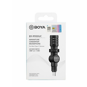 Mua Mic thu âm BOYA BY-M100UC cổng Type-C Hàng Chính Hãng