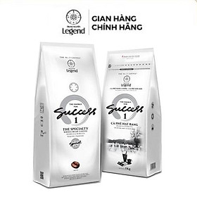 Combo 2 Bịch Cà Phê Pha Máy Hạt Mộc Success 1 - Trung Nguyên Legend