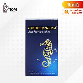 Bao cao su Rocmen Sea Horse Spikes - Kéo dài thời gian hộp 10 cái