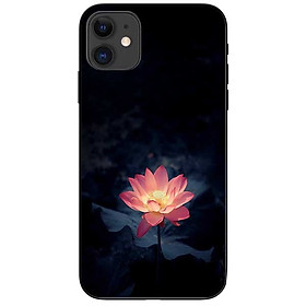 Ốp lưng dành cho Iphone 12 Mini Sen Hồng Trong Đêm
