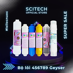 Mua Bộ lõi số 4 5 6 7 8 9 máy lọc nước Nano Geyser TK by Scitech (Lõi T33 lớn-T33-Khoáng-Khoáng-Nano Silver-Oxy Hồng ngoại/Hydrogen) - Hàng chính hãng