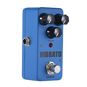 Bàn Đạp Hiệu Ứng Rung KOKKO VIBRATO Mini Cho Guitar Điện