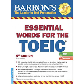 Hình ảnh Barron's Essential Words For The Toeic (Tái Bản)