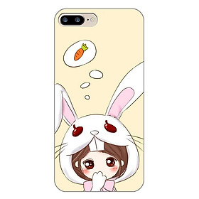 Ốp lưng dẻo cho Apple iPhone 7 Plus _Couple Girl 05