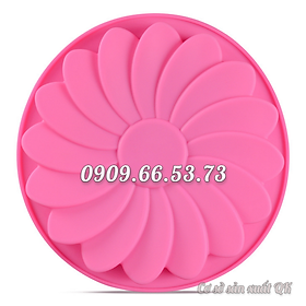 Khuôn rau câu silicon hoa hướng dương loại 24 cm – Mã số 1043