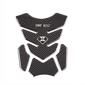 Decal Dán Trang Trí Bình Xăng Xe Ô Tô Hình Xương Cá