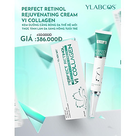 VI COLLAGEN PERFECT RETINOL YLABCOS Rejuvenating Cream - Peel da thế hệ mới  - ViGai Collagen Drlacir