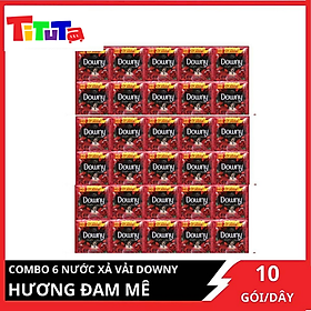 COMBO 6 dây Downy Đam mê 10 gói x6