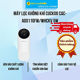 Mua Máy lọc không khí Cuckoo CAC-AG0110FW/WHCKV 5W - Hàng Chính Hãng