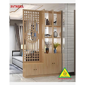 Mua Vách ngăn phòng khách nhà bếp  Tủ kệ vách ngăn phòng 3VTK05A - Nội thất lắp ráp Viễn Đông ADV