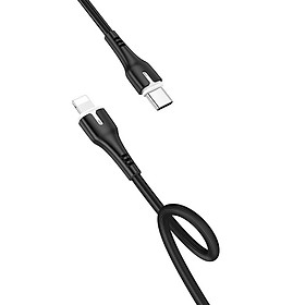 Mua Cáp sạc nhanh X45 Type-C sang Lightning có đèn Led dài 1m - Hàng chính hãng
