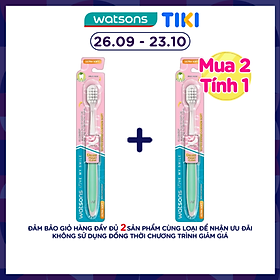 Bàn Chải Đánh Răng Watsons Super Dense Cushion Soft Toothbrush (Ultra Soft) 1s