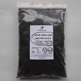 Phân Trùn Quế Hữu Cơ Dùng Cho Rau Sạch Và Các Loại Hoa Kiểng - Dạng Bột 1Kg - 100% Nguyên Chất, Cung Cấp Dinh Dưỡng, Đối Kháng Bệnh Hại, Cải Tạo Đất Trồng