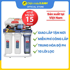 Mua Máy lọc nước RO không vỏ Sunhouse SHA88117KV 10 lõi - Hàng chính hãng - Giao hàng toàn quốc