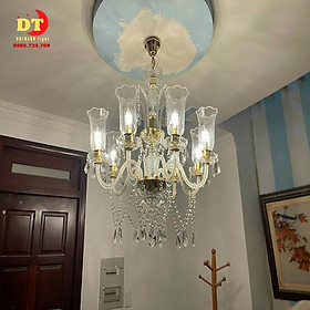 Mua Đèn chùm phale sang trọng sảnh phòng khách phong cách hiện đại DQM