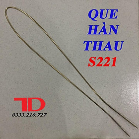 Mua Que Hàn Thau S221 dùng hàng ĐỒNG với SẮT