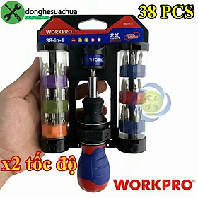 Mua Bộ tua vít 38 chi tiết WORKPRO W021177