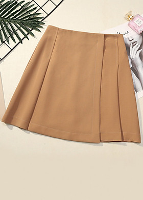 Chân Váy Chữ A Trơn, Chân Váy Công Sở, Chân Váy Xếp Li
