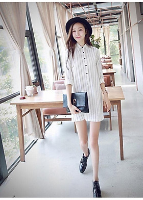 Đầm váy sơ mi nữ thời trang