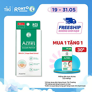 Miếng dán mụn Acnes Clear Patch (24 miếng)