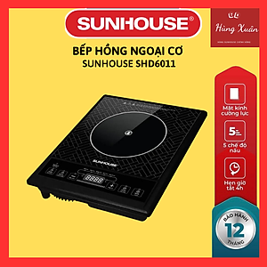 Bếp Hồng Ngoại Sunhouse SHD6011 - Đen- hàng chính hãng