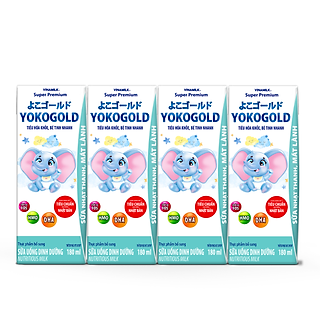 COMBO 24 hộp SỮA BỘT PHA SẴN VINAMILK YOKO GOLD Hộp 180ml
